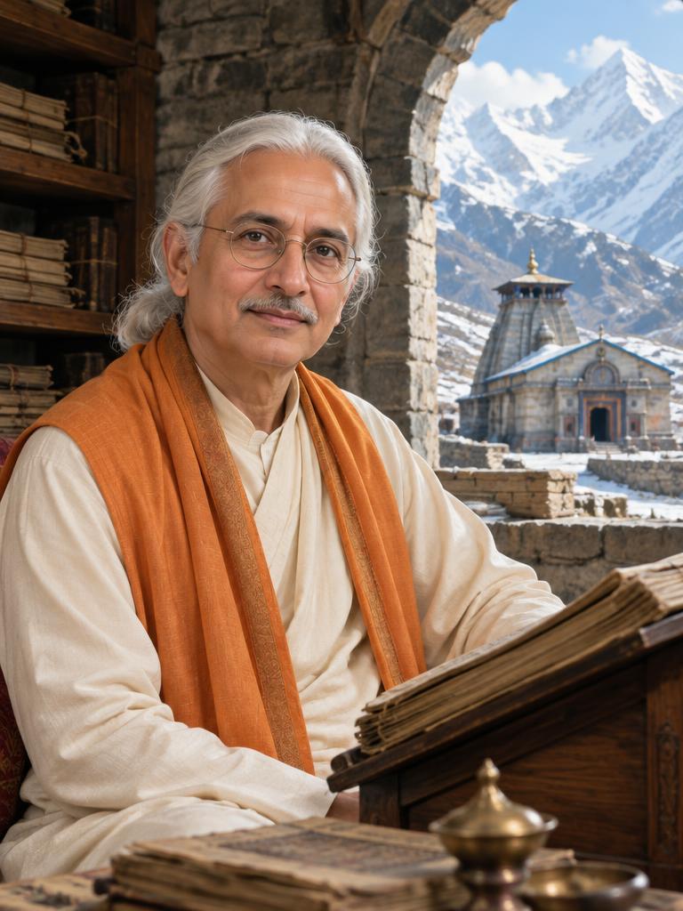 Fictional spiritual guru Acharya Gyaneshwar